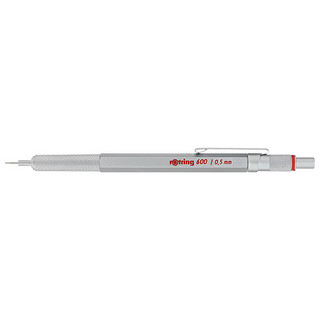 rOtring 红环 600系列 自动铅笔 银色 0.5mm 单支装