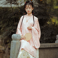 兰若庭汉服 太平有象 马面 织金 马面 明制 袄裙（M、蓝色织金马面现货）