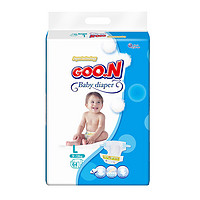 GOO.N 大王 国际版婴儿纸尿裤 M74/L64/XL54