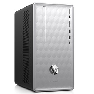 HP 惠普 星 590 八代酷睿版 商用台式机 银色 (酷睿i3-8100、2G独显、4GB、1TB HDD、风冷)