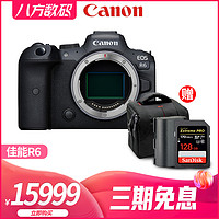 Canon 佳能 佳能EOS R6全画幅专业级微单数码照相机 4K视频摄像