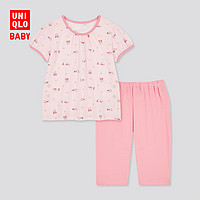 UNIQLO 优衣库 优衣库 婴儿/幼儿 睡衣套装/家居服 春夏(短袖) 434368 UNIQLO