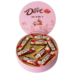 dove德芙巧克力礼盒装45克6粒装
