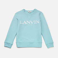 Lanvin 男孩的金色徽标 运动衫