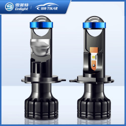 Cnlight 雪莱特 雪莱特汽车LED大灯H4双光透镜远近一体改装超亮强光飞度五菱宏光