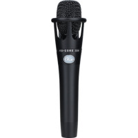 罗技(Logitech) Blue Encore 300手持电容麦克风 专业直播主播K歌录音话筒 黑色
