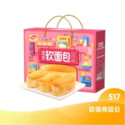 达利园 法式软面包 香奶味 600g