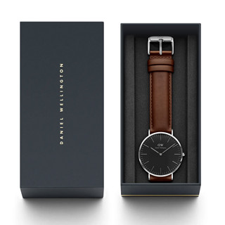 Daniel Wellington 丹尼尔惠灵顿 Classic系列 40毫米石英腕表 DW00100130