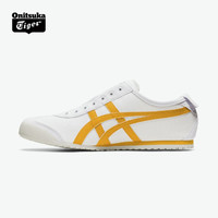 Onitsuka Tiger鬼塚虎帆布鞋一脚蹬经典虎爪懒人鞋MEXICO 66 SLIP-ON-预售 白色 40.5
