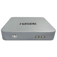 Hasee 神舟 HASEE)mini PC3 商用办公迷你台式电脑主机(J3160 4G 120GSSD WIFI无线 win7)