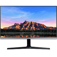 SAMSUNG 三星 4K超高清平面显示器/28英寸/4K显示器/IPS面板/HDR10/U28R550UQC