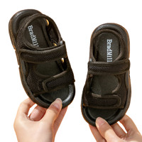 BradMiller 布拉米勒 儿童凉鞋 黑色 内长15.2cm