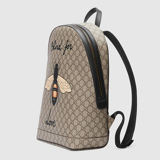 GUCCI 古驰 BESTIARY系列 男士双肩包 419584 9HYAT 8666 米色 中号