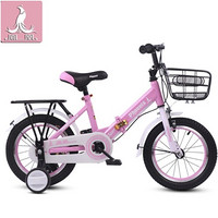 PHOENIX 凤凰 儿童自行车 粉色途乐款 14寸