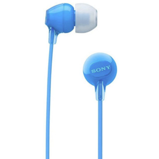 Sony 索尼 WI-C300 入耳式颈挂式无线蓝牙耳机 蓝色