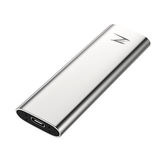 Netac 朗科 Z Slim USB 3.1 Gen2 移动固态硬盘 Type-C 2TB 银色
