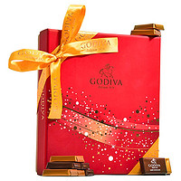 GODIVA 歌帝梵 2021限定款 巧克力 224g 56块（牛奶28块+巧克力28块）