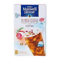 Maxwell House 麦斯威尔 奇思果萃 速溶咖啡 玫瑰咸荔风味 10g*7条