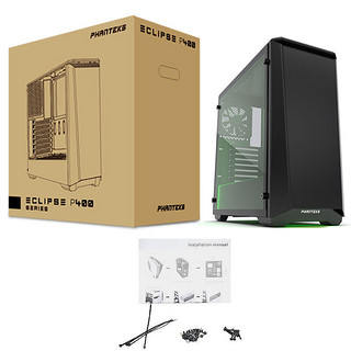 PHANTEKS 追风者 PK416PTG-BK EATX机箱 半侧透 黑色