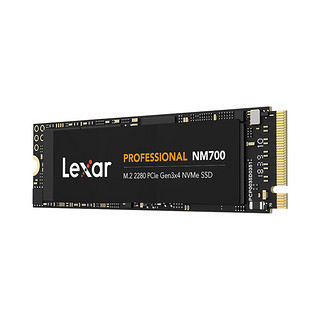 Lexar 雷克沙 NM700 NVMe M.2 固态硬盘 256GB（PCI-E3.0）