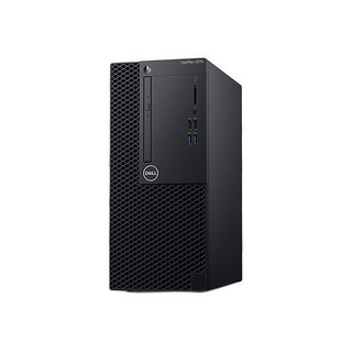 DELL 戴尔 OptiPlex 3070MT 九代酷睿版 23.8英寸 商务台式机 黑色 (酷睿i5-9500、核芯显卡、8GB、1TB HDD、风冷)