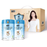 BLUE RIVER 蓝河 较大婴儿羊奶粉 国行版 2段 800g*2罐 礼盒装