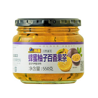韩馫 蜂蜜柚子百香果茶 550g