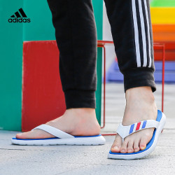 adidas 阿迪达斯18日0点：adidas阿迪达斯男运动休闲户外游泳沙滩人字拖鞋FY8655多少钱-什么值得买