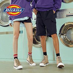 Dickies 帝客 18日0点：Dickies 情侣款高帮帆布鞋