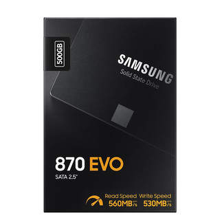 SAMSUNG/三星 870 EVO系列 独立缓存 固态硬盘