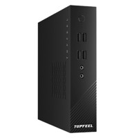 topfeel 极夜 总裁 T68M Pro 台式机 黑色(奔腾G4560、核芯显卡、8GB、256GB SSD、风冷)