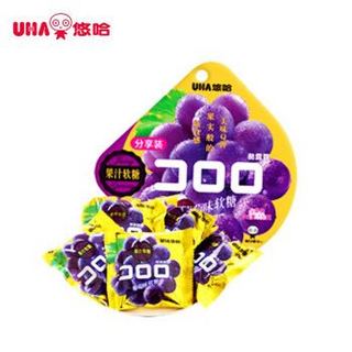 UHA 悠哈 酷露露葡萄味软糖 110g