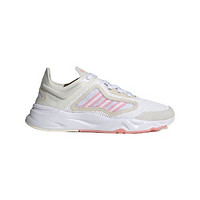 adidas NEO Futureflow cc 女子休闲运动鞋 FW7199 白灰粉 38