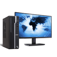 acer 宏碁 商祺 SQX4270 21.5英寸 台式机 黑色(酷睿i5-8400、核芯显卡、4GB、1TB HDD、风冷)