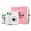 INSTAX mini 7C 拍立得（62*46mm）水蓝色套装 含10张胶片