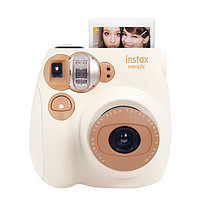 INSTAX mini 7C 拍立得（62*46mm）奶咖色套装 配件礼包+白边相纸20张