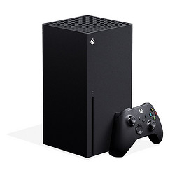 Microsoft 微软 Xbox Series X家用游戏机次时代主机4K游戏主机 黑色 日版