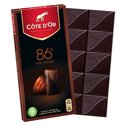 COTE D'OR 克特多金象 86%可可黑巧克力 100g +魔瞳黑咖啡300ml