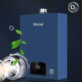 Rinnai 林内 京鱼智能系列 JSQ26-D33W 零冷水燃气热水器 13L