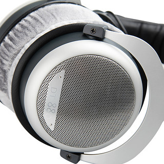 beyerdynamic 拜雅 DT880 32欧低阻版 耳罩式头戴式动圈有线耳机 银色 3.5mm