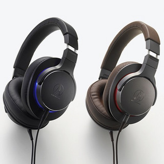 Audio Technica 铁三角 ATH-MSR7b 耳罩式头戴式动圈有线耳机 灰色