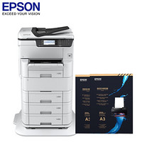 爱普生（EPSON）WF-C878RaA4/A3+彩色喷墨仓大中型办公数码复合机 单纸盒+安装+1年服务+亚光相纸+高光相纸