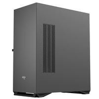 aigo 爱国者 M2 PRO EATX机箱 半侧透 黑色+暮光SE幻彩风扇 3只装