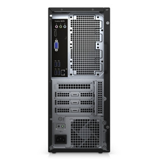 DELL 戴尔 Vostro 3670 9代酷睿版 21.5英寸 商务台式机 黑色 (酷睿i3-9100、核芯显卡、4GB、256GB SSD+1TB HDD、风冷)