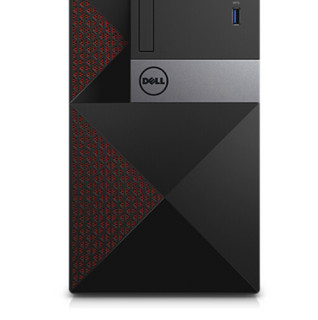 DELL 戴尔 Vostro 3670 9代酷睿版 21.5英寸 商务台式机 黑色 (酷睿i3-9100、核芯显卡、4GB、256GB SSD+1TB HDD、风冷)