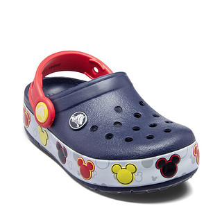 crocs 卡骆驰 卡洛班系列 204994-410 儿童闪灯款拖鞋 深蓝 31(190mm)