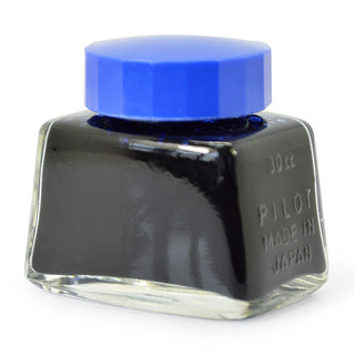 PILOT 百乐 INK-30-BB 钢笔墨水 蓝黑色 30ml 单瓶装