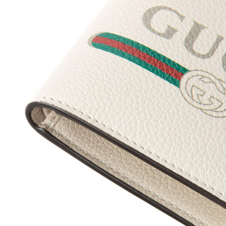 GUCCI 古驰 男士短款钱包 496309 0GCAT 8820 白色