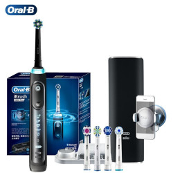 Oral-B 欧乐-B B 9000Plus 电动牙刷 旗舰黑(配充电旅行盒+5刷头)