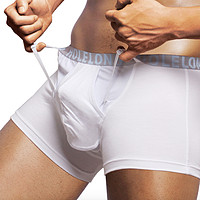 PLUS会员：Holelong 活力龙 男士调节式功能内裤